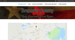 Desktop Screenshot of brazoriacountybodyshops.com